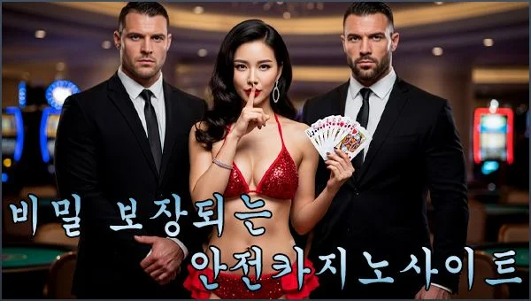 비밀이 보장되는 안전카지노사이트